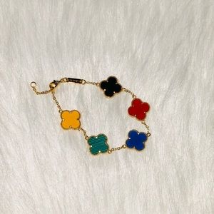 Clover colorful bracelet